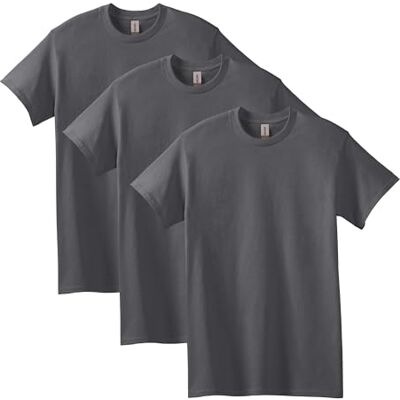 Gildan T-shirt en Coton Lourd pour Adulte G5000 Chemise Homme (lot de 2) Gildan T-shirt en Coton Lourd pour Adulte G5000 Chemise Homme (lot de 2)