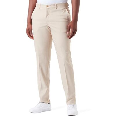 JACK & JONES Jprsolaris Check Trouser Sn Pantalon de Costume Homme, Travertine/Checks:super Slim Fit, 54 JACK & JONES Jprsolaris Check Trouser Sn Pantalon de Costume Homme, Travertine/Checks:super Slim Fit, 54