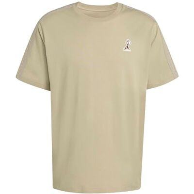 adidas herr LUX COFFEE CAFE POUR GRAPHIC T-SHIRT, Wonder Cargo, L adidas herr LUX COFFEE CAFE POUR GRAPHIC T-SHIRT, Wonder Cargo, L