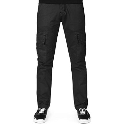 Alpha Pantalon décontracté Agent pour homme, Noir, 29W Alpha Pantalon décontracté Agent pour homme, Noir, 29W