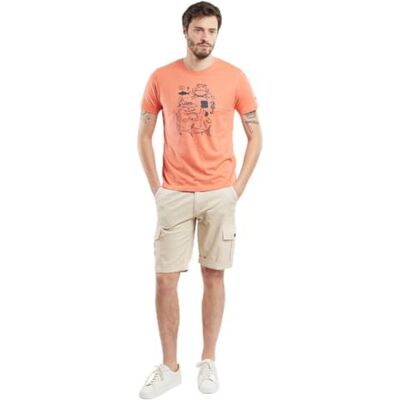 Armor-lux Armor Lux Cargo Short décontracté Homme, Oyster, 40 Armor-lux Armor Lux Cargo Short décontracté Homme, Oyster, 40