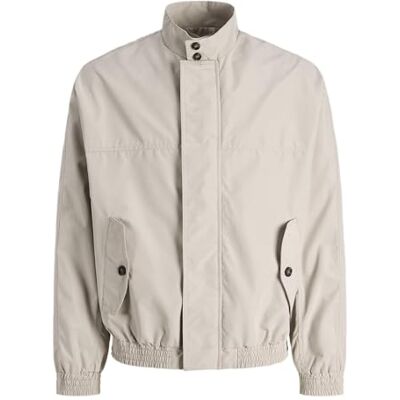 JACK & JONES Jjedenver Bomber Sn Col montant, Corde, M JACK & JONES Jjedenver Bomber Sn Col montant, Corde, M