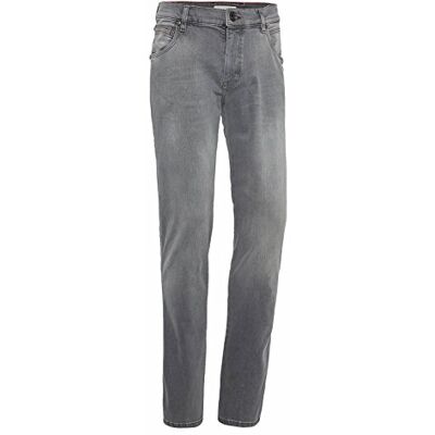 bugatti Power Stretch Jean slim pour homme, Gris (gris 251), 38W / 34L bugatti Power Stretch Jean slim pour homme, Gris (gris 251), 38W / 34L