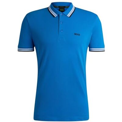 Boss Green Paddy Polo pour homme, bleu, XS Boss Green Paddy Polo pour homme, bleu, XS