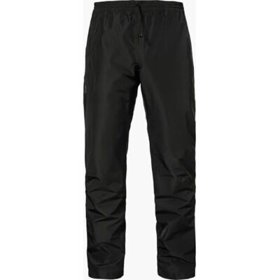 Schöffel Pantalon de pluie style Elmori uni, Noir, S Schöffel Pantalon de pluie style Elmori uni, Noir, S