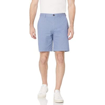 Amazon Essentials Short Entrejambe 23 cm Coupe Classique Men's, Bleu Imprimé Dessins Géométriques, 34W Amazon Essentials Short Entrejambe 23 cm Coupe Classique Men's, Bleu Imprimé Dessins Géométriques, 34W