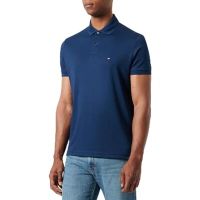 Tommy Hilfiger Liquid Cotton Essential Reg Polo Mw0mw35585 Polo standard essentiel en coton liquide Homme Tommy Hilfiger Liquid Cotton Essential Reg Polo Mw0mw35585 Polo standard essentiel en coton liquide Homme