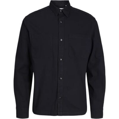 JACK & JONES Jcologan Ripstop Overshirt Ls Chemise décontractée Homme (lot de 1) JACK & JONES Jcologan Ripstop Overshirt Ls Chemise décontractée Homme (lot de 1)