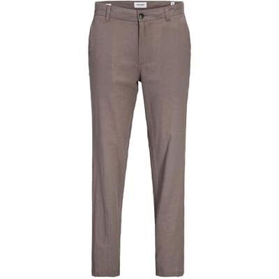 JACK & JONES Jpstace Summer Linen Blend Chino Pant SN Pantalon Falcon, 34 W x 34 L pour homme, Falcon, 34W / 34L JACK & JONES Jpstace Summer Linen Blend Chino Pant SN Pantalon Falcon, 34 W x 34 L pour homme, Falcon, 34W / 34L