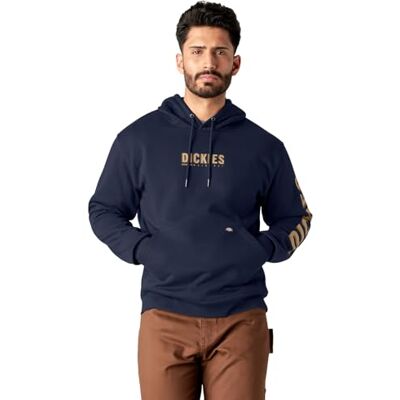 Dickies Chemise polaire DWR Graphic pour homme, bleu marine, XL Dickies Chemise polaire DWR Graphic pour homme, bleu marine, XL