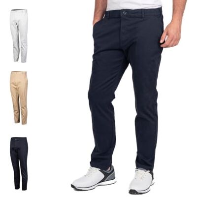 Island Green Pantalon de Golf Tapered Fit - marine - 36R - Homme Island Green Pantalon de Golf Tapered Fit - marine - 36R - Homme