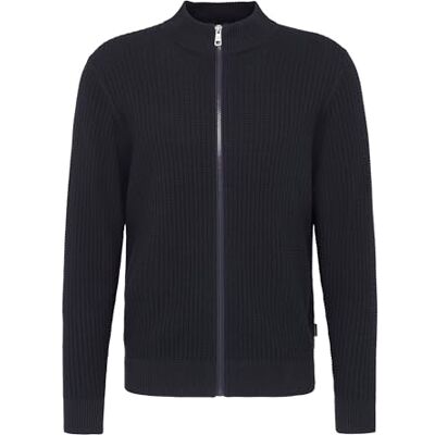 bugatti Veste en tricot pour homme, bleu, M bugatti Veste en tricot pour homme, bleu, M