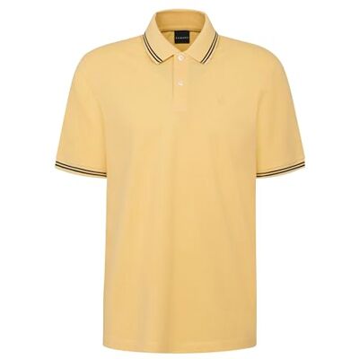 bugatti Polo basique à manches courtes pour homme Coupe moderne, Jaune 620, XL bugatti Polo basique à manches courtes pour homme Coupe moderne, Jaune 620, XL