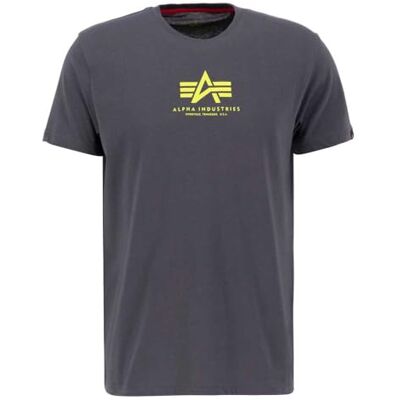 Alpha T-shirt basique T Ml pour homme, Vintage Gris, XL Alpha T-shirt basique T Ml pour homme, Vintage Gris, XL