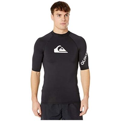 Quiksilver All Time Ss T-shirt de Surf À Manches Courtes Rashguard Maillot dermoprotecteur Homme (lot de 1) Quiksilver All Time Ss T-shirt de Surf À Manches Courtes Rashguard Maillot dermoprotecteur Homme (lot de 1)