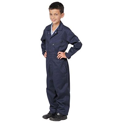 Portwest C890 Combinaison Polycoton Ouvertures D'accès Latérales 8 Poches Marine, 4-5 Years, UPF 40+, Zip à Double Curseur, Soufflet D'aisance, Dos D'aisance, Lavable en Machine, Durable, Mécanique Portwest C890 Combinaison Polycoton Ouvertures D'accès Latérales 8 Poches Marine, 4-5 Years, UPF 40+, Zip à Double Curseur, Soufflet D'aisance, Dos D'aisance, Lavable en Machine, Durable, Mécanique