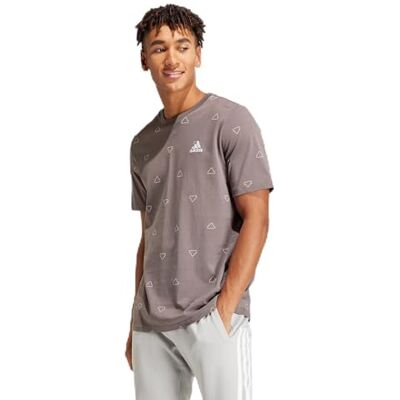 adidas Seasonal Essentials Monogram Graphic Tee T-shirt Homme adidas Seasonal Essentials Monogram Graphic Tee T-shirt Homme