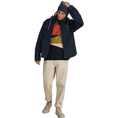 Springfield Surchemise en Velours avec Capuche Amovible Veste Homme Springfield Surchemise en Velours avec Capuche Amovible Veste Homme
