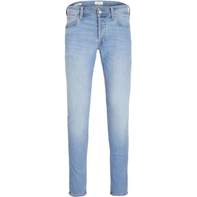 JACK & JONES JJIGLENN JJORIGINAL SQ 330 Jean slim fit pour homme, bleu denim, 32W / 34L JACK & JONES JJIGLENN JJORIGINAL SQ 330 Jean slim fit pour homme, bleu denim, 32W / 34L