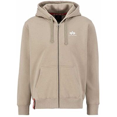 Alpha Basic Zip Hoody SL Veste Unisexe Adulte, Sable vintage, XS Alpha Basic Zip Hoody SL Veste Unisexe Adulte, Sable vintage, XS