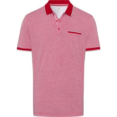 BRAX Polo style Paddy pour homme avec aspect sportif bicolore, Noir, XS BRAX Polo style Paddy pour homme avec aspect sportif bicolore, Noir, XS
