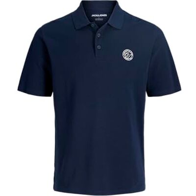JACK & JONES Jjalliance Polo Ss, Blazer bleu marine., M JACK & JONES Jjalliance Polo Ss, Blazer bleu marine., M