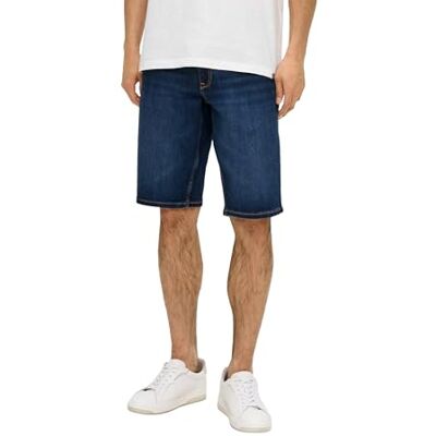s.Oliver Bermuda en jean pour homme, coupe droite, Bleu 58z4, 29 s.Oliver Bermuda en jean pour homme, coupe droite, Bleu 58z4, 29