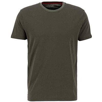 Alpha T-shirt pour homme, 142-Vert olive foncé, XL Alpha T-shirt pour homme, 142-Vert olive foncé, XL