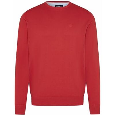 bugatti Pull à col rond pour homme, Rouge 950, M bugatti Pull à col rond pour homme, Rouge 950, M