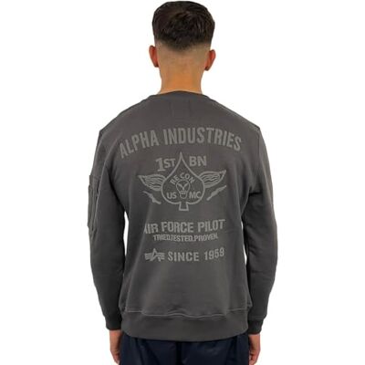 Alpha Sweat-shirt Air Force pour homme (1 pièce) Alpha Sweat-shirt Air Force pour homme (1 pièce)