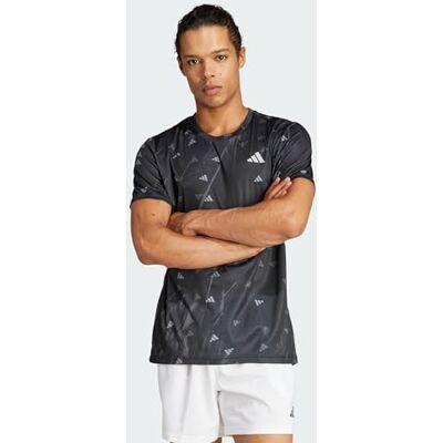adidas Homme Run It Brand Love Tee, black, M adidas Homme Run It Brand Love Tee, black, M