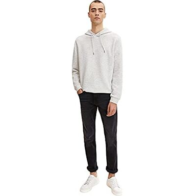 TOM TAILOR Hommes Henley T-shirt à manches longues avec structure 1034369, 15078 Otter Brown, XL TOM TAILOR Hommes Henley T-shirt à manches longues avec structure 1034369, 15078 Otter Brown, XL