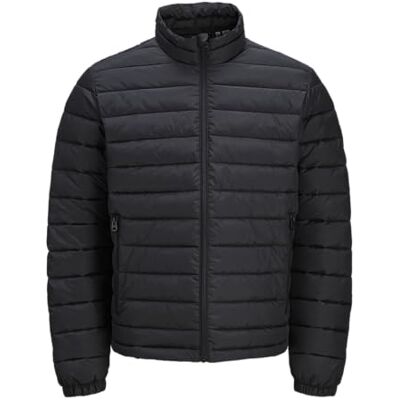 JJ REBEL Jrebgazing Veste rembourrée légère pour homme, noir, X_s, Noir, x_s JJ REBEL Jrebgazing Veste rembourrée légère pour homme, noir, X_s, Noir, x_s