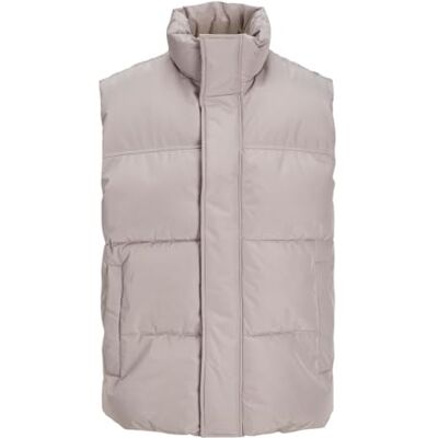 JACK & JONES Gilet matelassé pour homme, Atmosphere, L JACK & JONES Gilet matelassé pour homme, Atmosphere, L