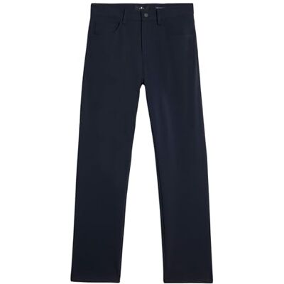 7 For All Mankind The Straight Doube Knit Navy, bleu, 31W 7 For All Mankind The Straight Doube Knit Navy, bleu, 31W