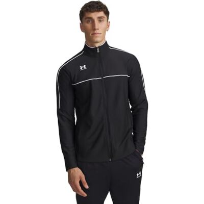 Under Armour Veste de survêtement M Challenger Manches longues Hauts Noir/Blanc Taille: LG Under Armour Veste de survêtement M Challenger Manches longues Hauts Noir/Blanc Taille: LG