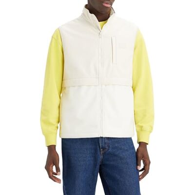 Levi's Gilet polaire Geary pour homme, Rainy Day, M Levi's Gilet polaire Geary pour homme, Rainy Day, M