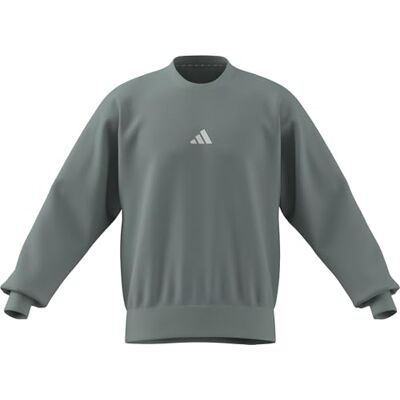 adidas herr ESSENTIALS FEELCOZY FLEECE SWEATSHIRT, Wonder Sage/white, L adidas herr ESSENTIALS FEELCOZY FLEECE SWEATSHIRT, Wonder Sage/white, L