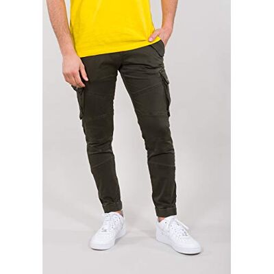 Alpha Pantalon Combat Lw décontracté pour homme, Gris/noir., 36W Alpha Pantalon Combat Lw décontracté pour homme, Gris/noir., 36W