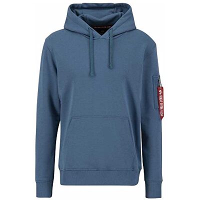 Alpha R Print Hoody Pull pour homme, 678-Vintage Marine, XL Alpha R Print Hoody Pull pour homme, 678-Vintage Marine, XL