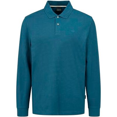 bugatti Polo à manches 1:1 pour homme, bleu, 4XL bugatti Polo à manches 1:1 pour homme, bleu, 4XL
