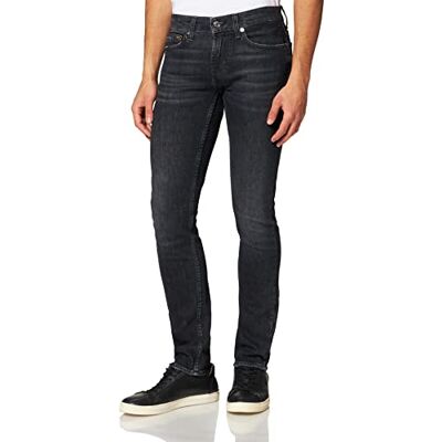 7 For All Mankind Jean skinny Ronnie pour homme, Noir, 38W 7 For All Mankind Jean skinny Ronnie pour homme, Noir, 38W