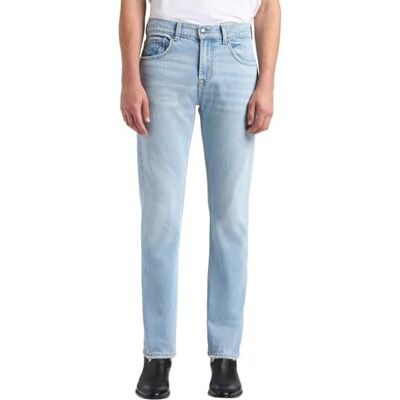 7 For All Mankind The Straight 32" Game, bleu clair, 28W 7 For All Mankind The Straight 32" Game, bleu clair, 28W