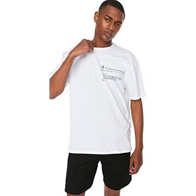 Trendyol Homme Plus Durable Oversize Standard Crew Neck Knit T-shirt Chemise Homme (lot de 1) Trendyol Homme Plus Durable Oversize Standard Crew Neck Knit T-shirt Chemise Homme (lot de 1)