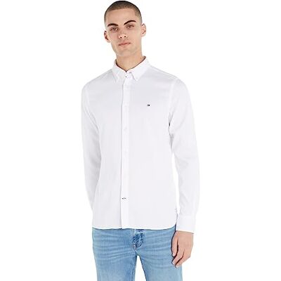 Tommy Hilfiger Core Flex Dobby Sf Shirt Mw0mw25038 Chemises décontractées Homme (lot de 1) Tommy Hilfiger Core Flex Dobby Sf Shirt Mw0mw25038 Chemises décontractées Homme (lot de 1)