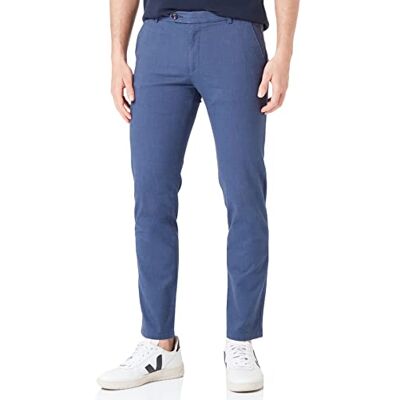 bugatti Pantalon Slack Homme, Marine 370, 31W / 34L bugatti Pantalon Slack Homme, Marine 370, 31W / 34L