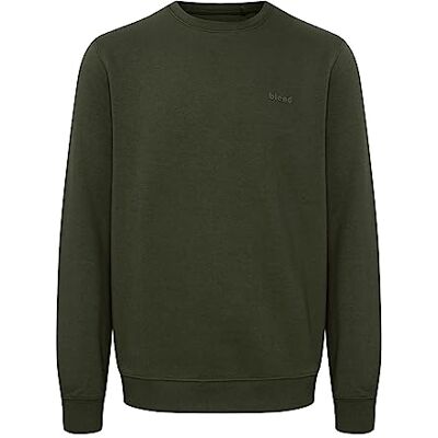 BLEND Bhdownton Sweat-Shirt À Col Rond Maillot de survêtement Homme, 190414 Forest Night, S BLEND Bhdownton Sweat-Shirt À Col Rond Maillot de survêtement Homme, 190414 Forest Night, S