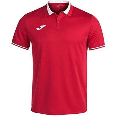 Joma Polo Manches Courtes Championnat VI Rouge Blanc, 101954.602.3XS Joma Polo Manches Courtes Championnat VI Rouge Blanc, 101954.602.3XS