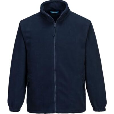 Portwest F400 Polaire Lourde Argyll Ouverture Frontale Zippée Coupe Ample Marine, S, UPF 50+, EN 14058 Classe 4, Polyester, Poignets Élastiqués, Cordon de Serrage, 2 Poches, Ourlet Réglable Portwest F400 Polaire Lourde Argyll Ouverture Frontale Zippée Coupe Ample Marine, S, UPF 50+, EN 14058 Classe 4, Polyester, Poignets Élastiqués, Cordon de Serrage, 2 Poches, Ourlet Réglable