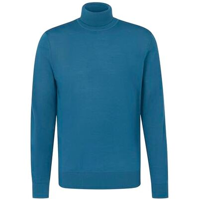 bugatti Pull à col roulé pour homme, bleu, 3XL bugatti Pull à col roulé pour homme, bleu, 3XL